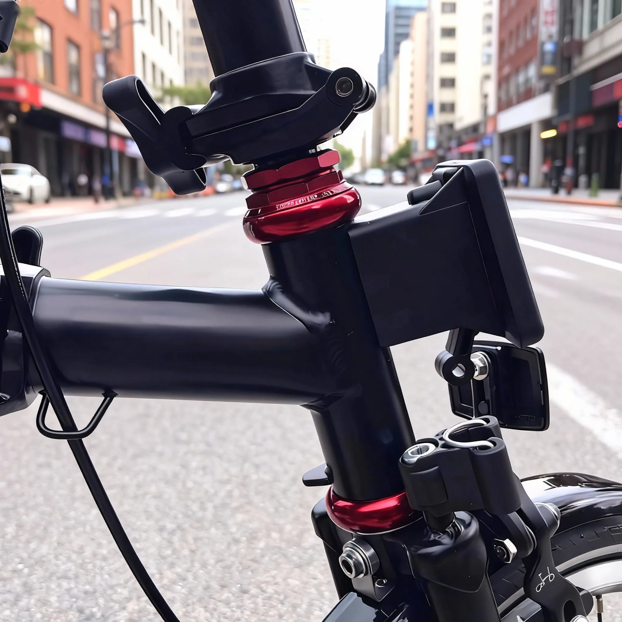Geeignet für Brompton Faltradzubehör – modifiziertes Lagergewinde-Headset ec34 1-1/8 Headset für Brompton – Detail 3