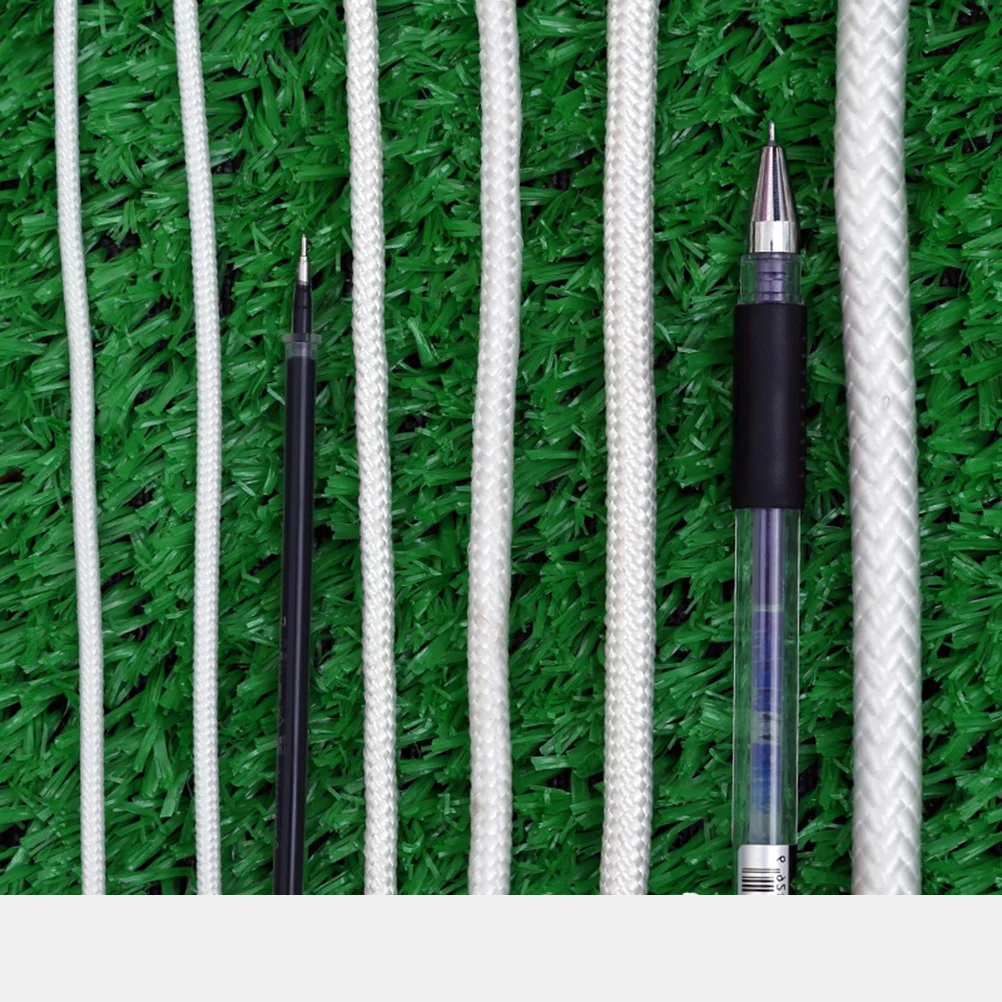 

2Pcs Nylon Rope Tent Rope 4Mm 10M White Lightweight Portable Camping Hiking Outdoor Travel Gear for Hanging Pots Bags Insulation