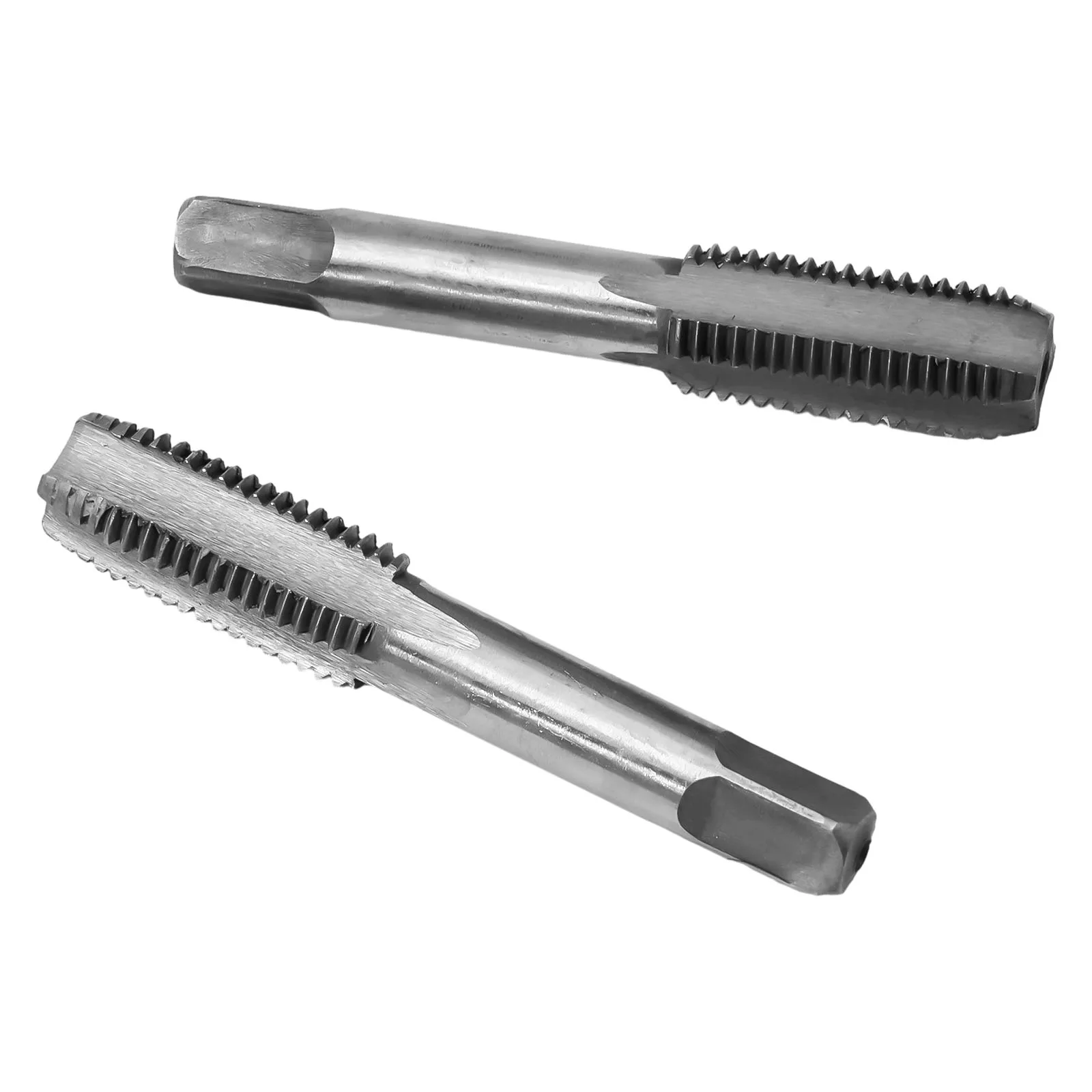 HSS 12mm x 1.5 Metric Taper Tap Set, 2 Pcs Right-Hand Thread Tools, 77mm Length, High Speed Steel Material for DIY Workshop Use