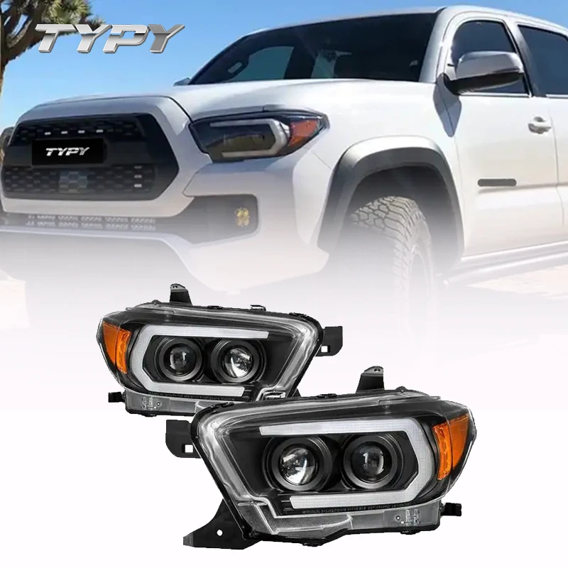 

Car Headlamp Headlights Modified LED DRL Head Lamp Head light For Toyota Tacoma 2016 2017 2018 2019 2020