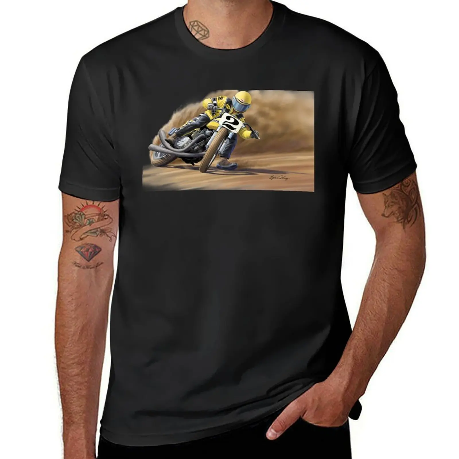 Kenny Roberts Powerslide T-Shirt cute tops summer top customs design your own sweat shirts, men