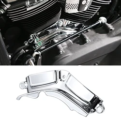 Chrome Metal Cylinder Base Cover For Harley Touring Street Glide Road King FLHX 17-23 For Softail Street Bob Fat Boy 18-24