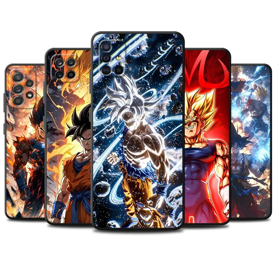 

Dragon Ball Cool Son Goku Case for Samsung Galaxy S8 S10 Plus Note8 S10e S9 Note10 Plus Note9 Note20 Ultra Soft Cover