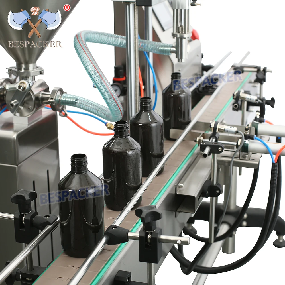Bespacker GSLD-1000A Riempitrice semplice per succhi di peperoncino, burro di arachidi, acqua pura