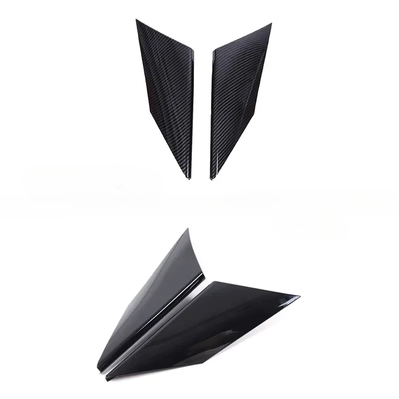 For BMW 5 Series G60 2024-2026 ABS Carbon Fiber Car Center Control Tea Cup Side Panel Trim Cover Interior Car Accessories