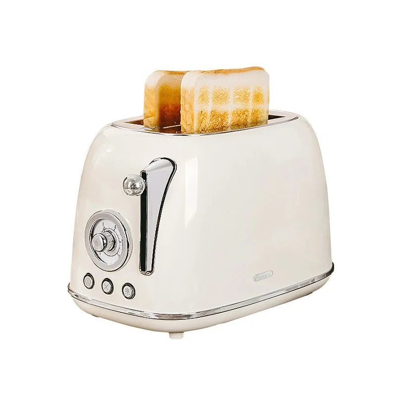 Retro Toaster  Toast Machine  Fully Automatic Heating Multifunctional Breakfast 