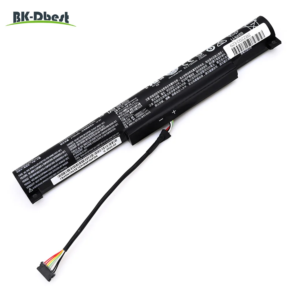 Imagem -03 - Bk-best-bateria do Portátil para Lenovo Ideapad Lenovo Ideapad 10015iby L14c3a01 L14s3a01 10.8v 24wh Alta Qualidade