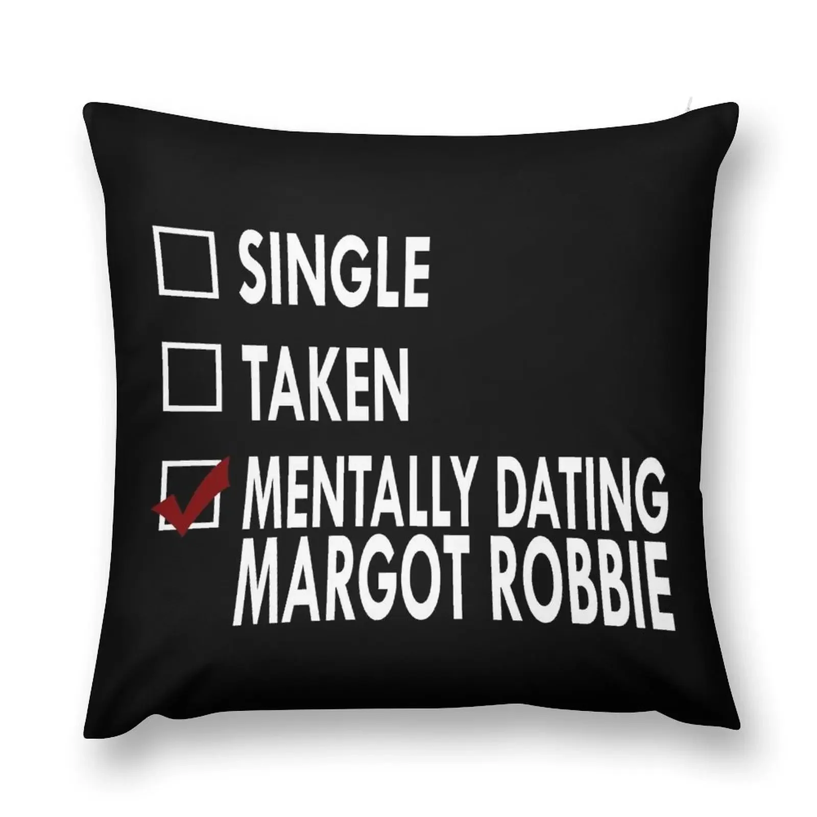 

Mentally dating... Margot! Throw Pillow ornamental pillows for living room Marble Cushion Cover Pillow Case pillow