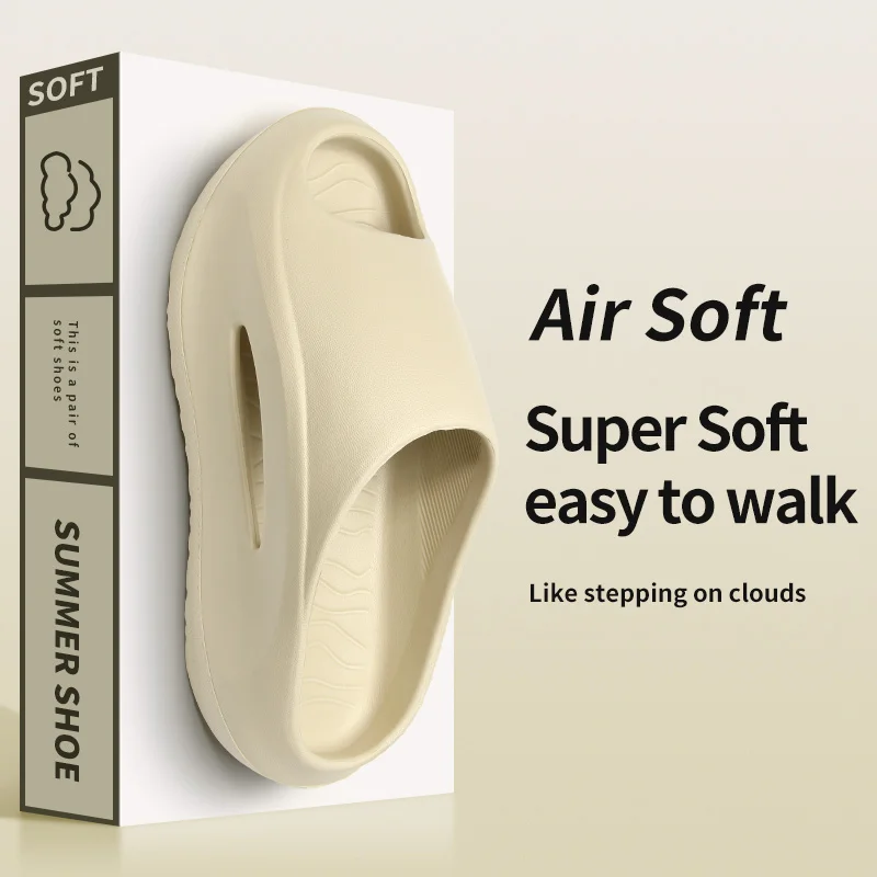 شبشب EVA صيفي للرجال مع نعل سميك مضاد للانزلاق، صنادل مريحة وخفيفة الوزن للارتداء الكاجوال #3