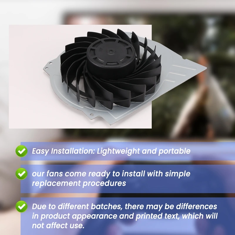 A73E-Console Host Internal Radiation Cooling Fan Replacement Parts For PS4 Pro 7000 Game Console Accessories