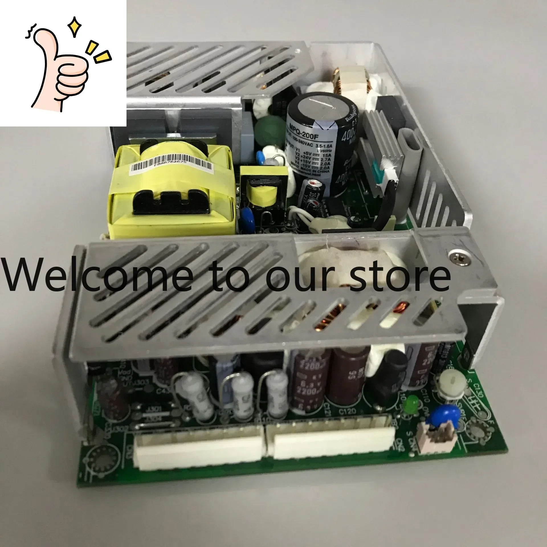 Taiwan Mingwei Bare Board Four-way Medical Power Supply MPQ-200C 200W Plus Or Minus 5V Plus Or Minus 15V Brand New
