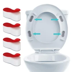 Toilet Cover Cushion Gasket Toilet Cover Raised Fittings Toilet Foot Pad Bathroom Accessories Bathroom Set