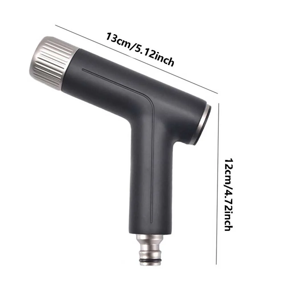 Push-button Controlled High-pressure Sprinkler Head Compatible with Standard For Garden Hoses for Irrigation Use
