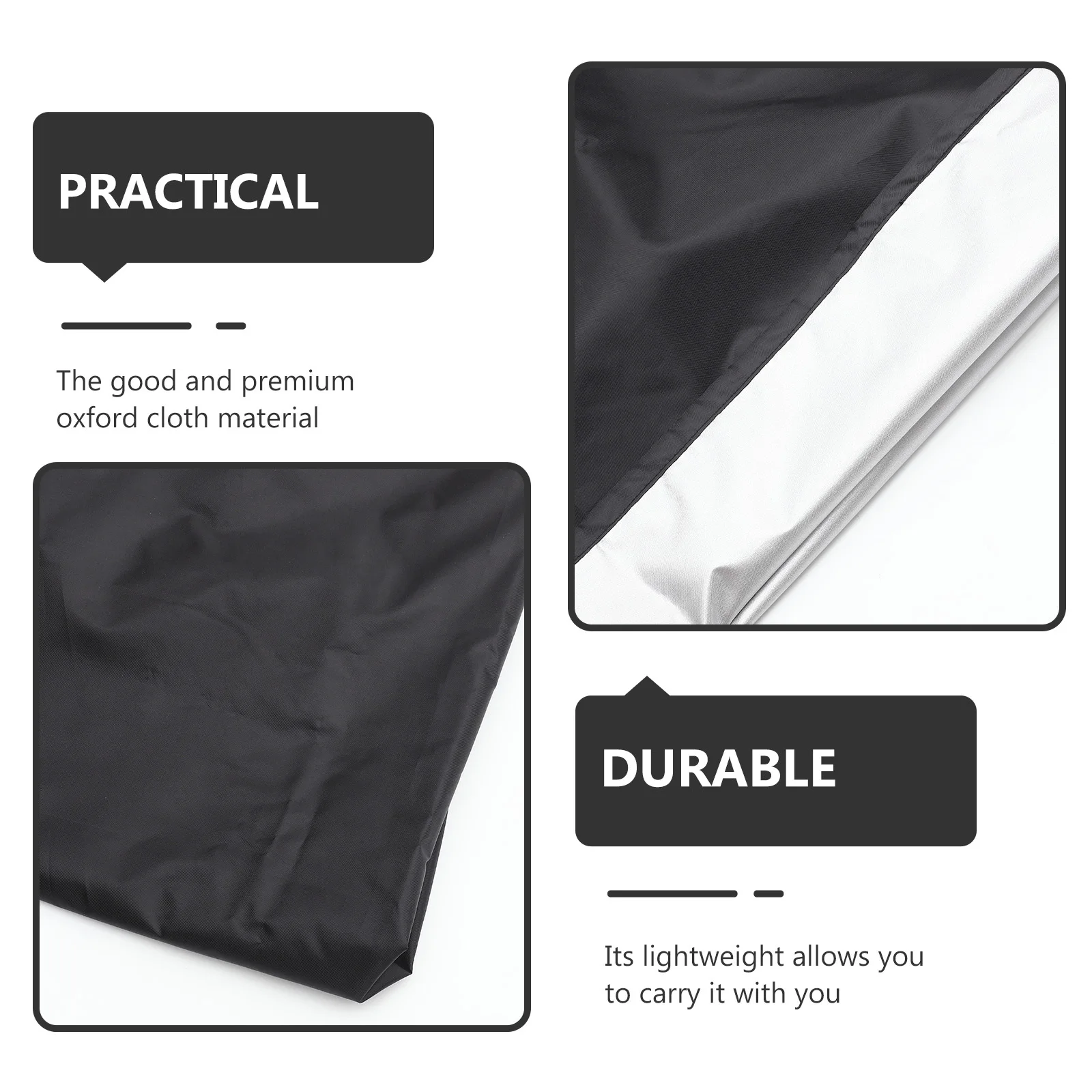 غطاء دلو مقاوم للماء والغبار من قماش أكسفورد واقي المطر المحمول لتخزين المياه في الهواء الطلق والحديقة الكيميائية