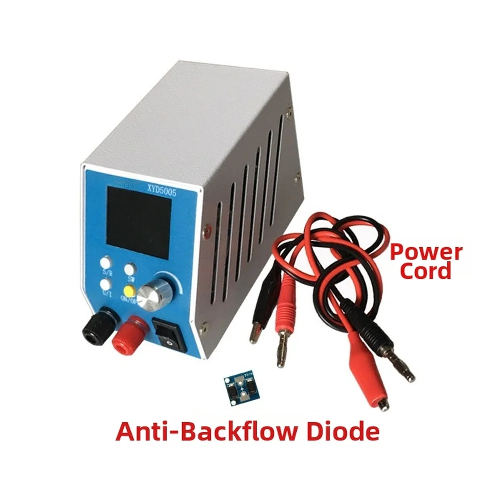 Adjustable Lab Grade DC Power Supply 0-50V 5A with Encoder Control and Accurate Voltage Current Readings for Education