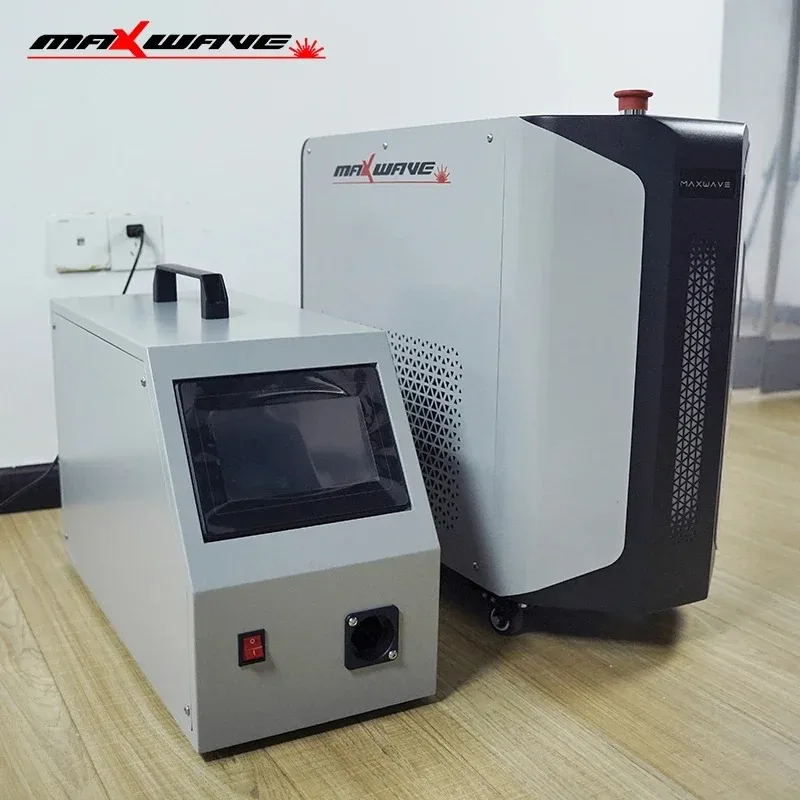 . Handheld Laser Welder And Cleaner Combo With Air Cooling Perfect For Removal Rust Paint And Oil Stains