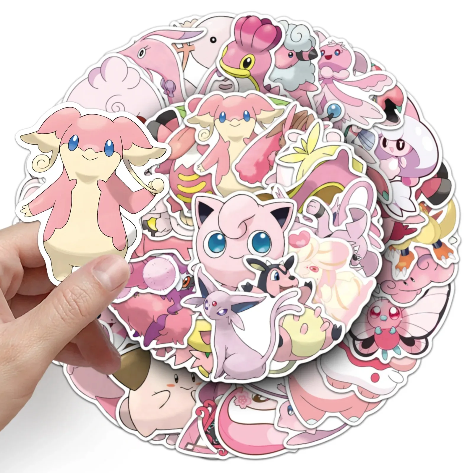 50PCS Pink Style Po…
