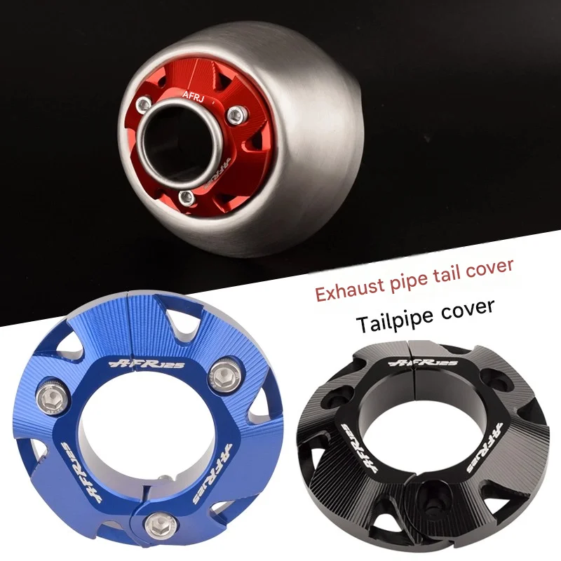 FOR HAOJUE AFR125 Aluminum Exhaust Tail Cover Modified Exhaust Outlet Decorative Shield Dustproof & Rustproof Motorcycle Part