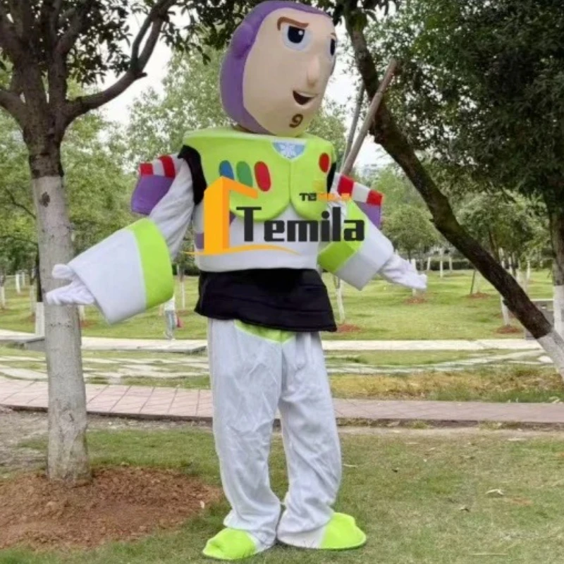 Buzz Lightyear Woody mascotte stripfiguur Toy Story reclame cosplay kostuum verjaardag fancy party animal party prop