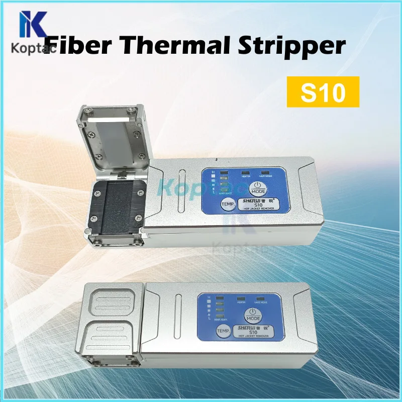 

S10 Fiber Thermal Stripper Heated Optical Wire Stripping Thermal Stripping Of Ribbon Fiber With Lithium Battery Fusion Tool FTTH