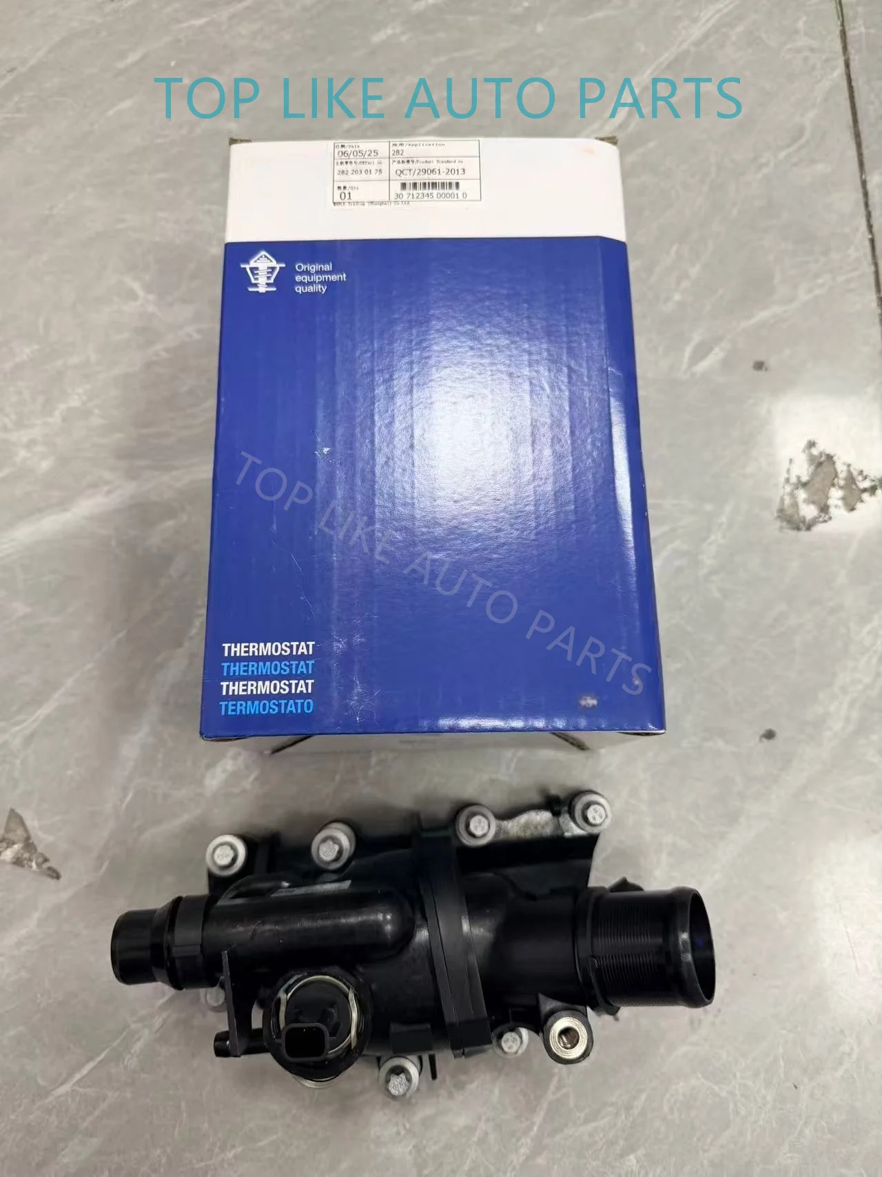 1PC BRAND Thermostat 2822030175 for Mercedes A160 200 CLA180 250 A250E GLB180 A2822030175 TM 109 98 for Benz Z177 H247 X247 W177