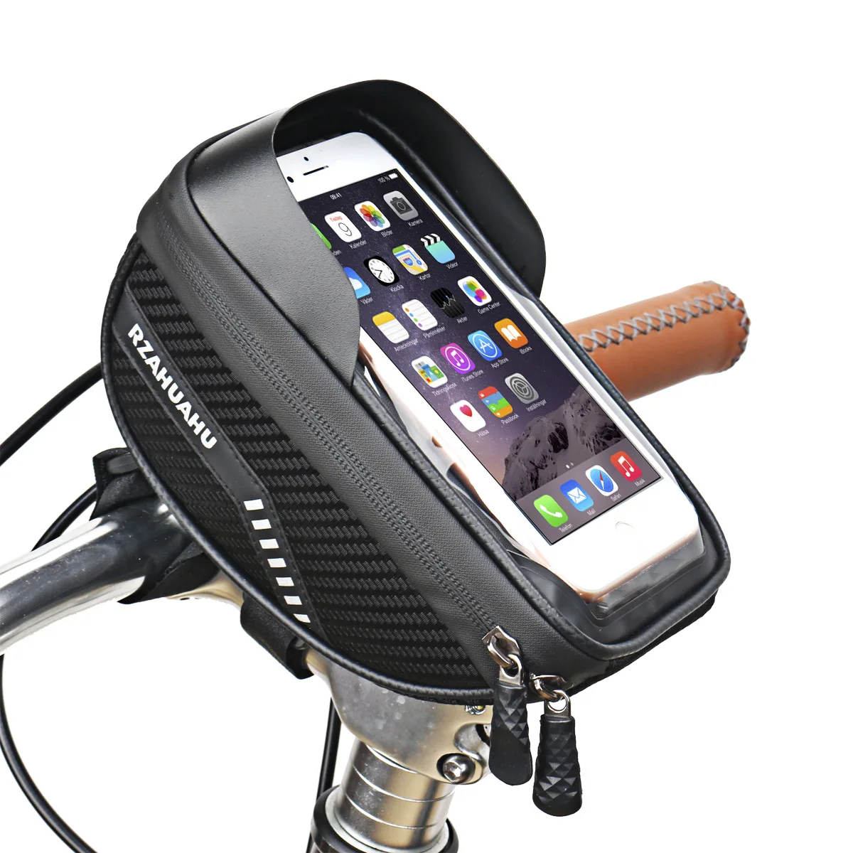 

Bicycle Bag 1L Frame Front Top Tube Bike Bag Handlebar Touch Screen Cycling Bag Phone Holder Bicycle Accessories