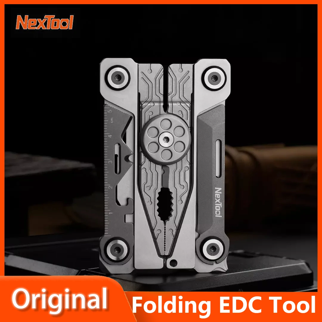 

2022 YOUPIN Nextool Silver Wing EDC Tool Portable Fold Combination Tool Multifunction Pliers Outdoor Home Camping Repair Tools