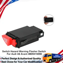HAZARD WARNING INDICATOR LIGHT SWITCH RELAY BUTTON for AUDI A6 4B C5 1998 1999 2000 2001 2002 4B0941509D 4B0941509K 4B0941509C