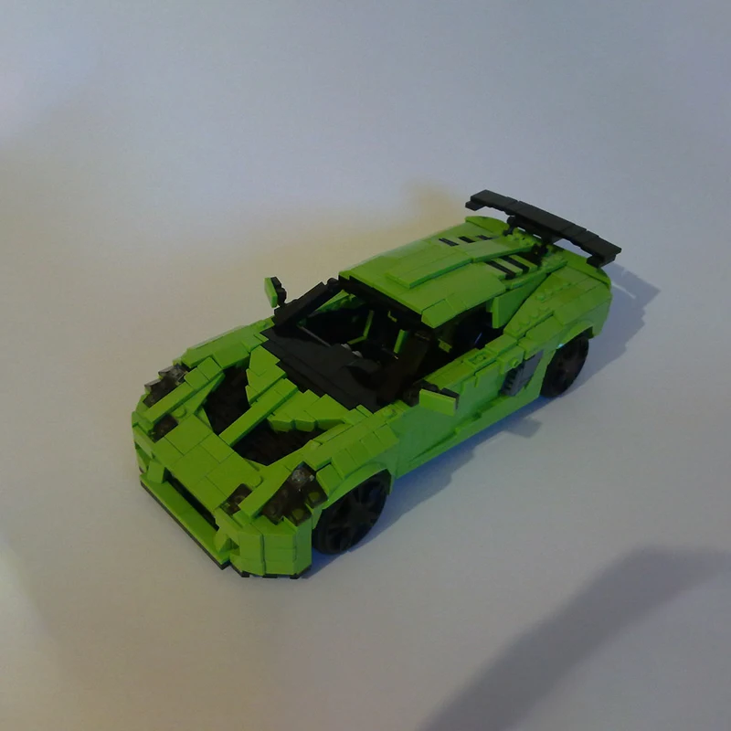 1113 قطعة لوتس Exige MOC عالية الأداء سيارة رياضية التعليم بناء لتقوم بها بنفسك كتل عيد ميلاد اللعب هدية