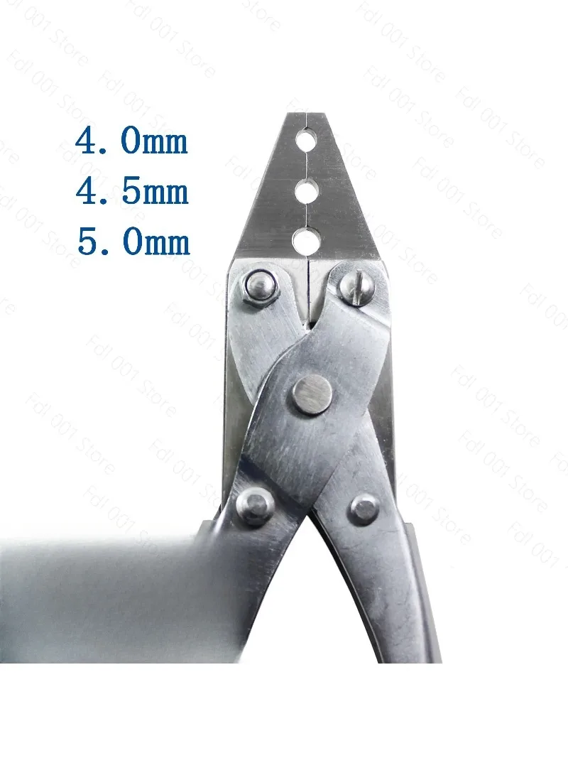 Saxophone Flute Clarinet Instrument Repair Tool - Button Axle Stick Tube Shrink Parallel Pliers