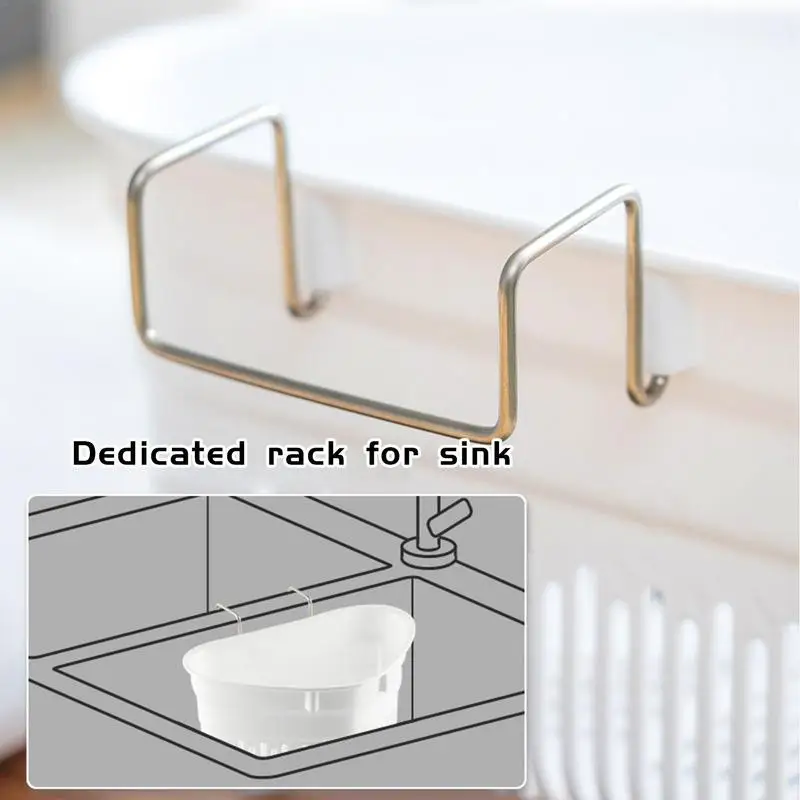 Kitchen Corner Drain Strainer Sink Filter Drain Basket And Non-woven Fabric Mesh Bag Prevent Sink Clogging Kitchen Accessories