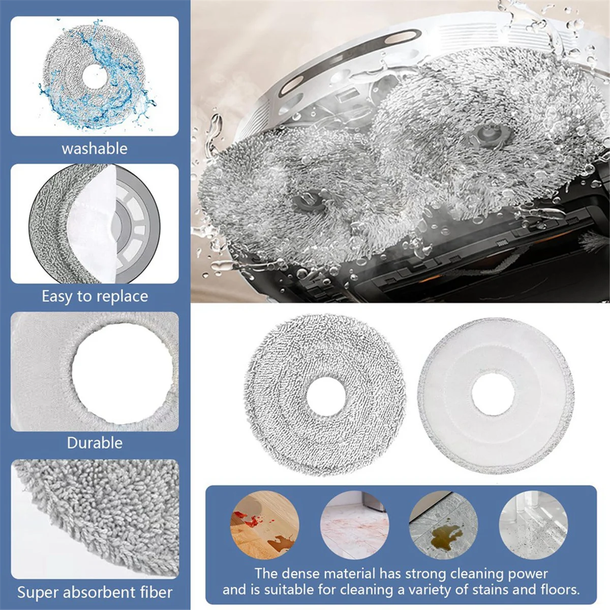 26 個アクセサリー交換部品 Dreame X40 Ultra/L40 Ultra /X40 マスターロボット掃除機 M14K 用