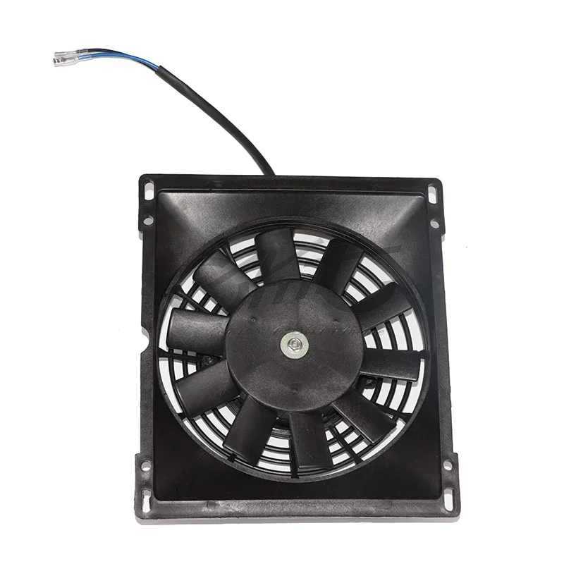 Universal Electric Radiator Condenser Fan A/C Radiator Cooling Fan for Car Truck Tractor Air Conditioning Condenser Accessories