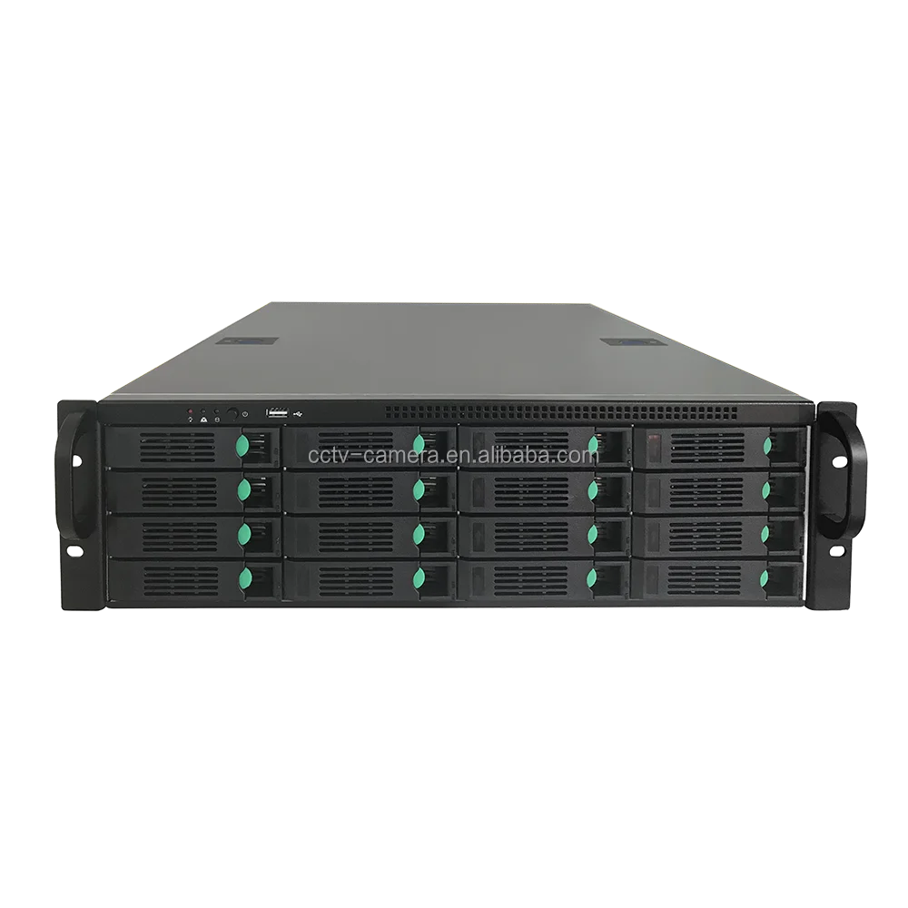 Server Project NVR Large Storage 16 SATA HDD 64 CH 4K NVR 64 Channel NVR