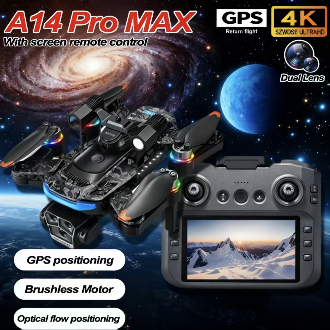 A14 Pro Max Drone S… - image