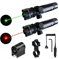 Tactical Red/Green Laser Dot Aluminum Alloy Laser Aiming Laser Calibrator Can Be Installed Rifle Scopes Hunting Accessories