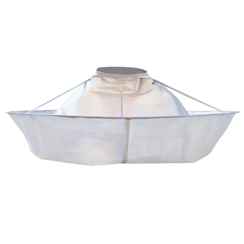 قبعات قص الشعر القابلة للطي، مظلة عباءة قابلة لإعادة الاستخدام وقابلة للتعديل