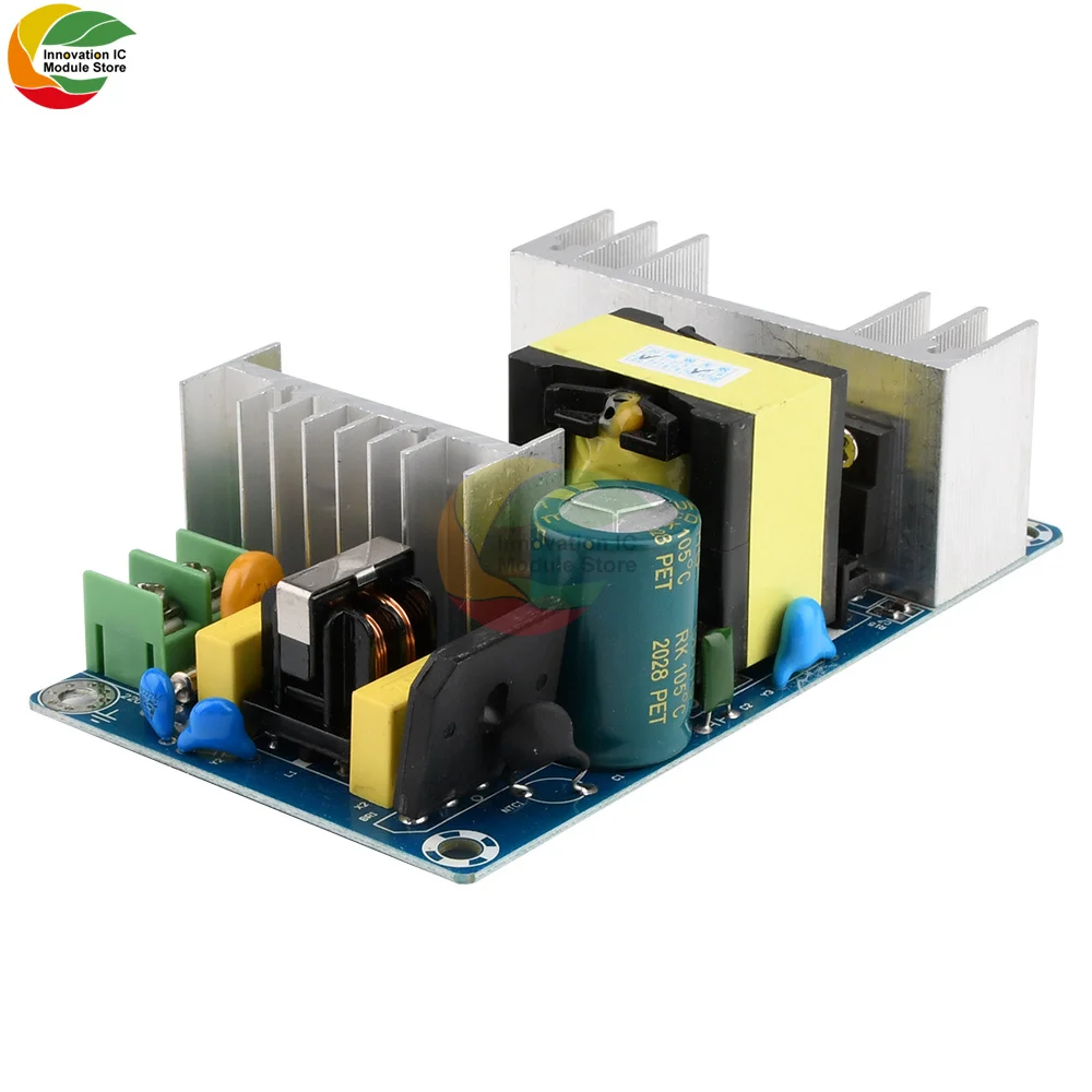 24V 6A 150W Switching Power Supply Module Bare Circuit Board overvoltage overcurrent short circuit protection functions