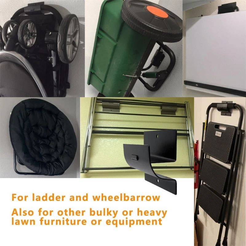 خطاف سلم مطلي بمسحوق مقاوم للأكسدة، تخزين قوي بسعة وزن 110 رطل A2BB