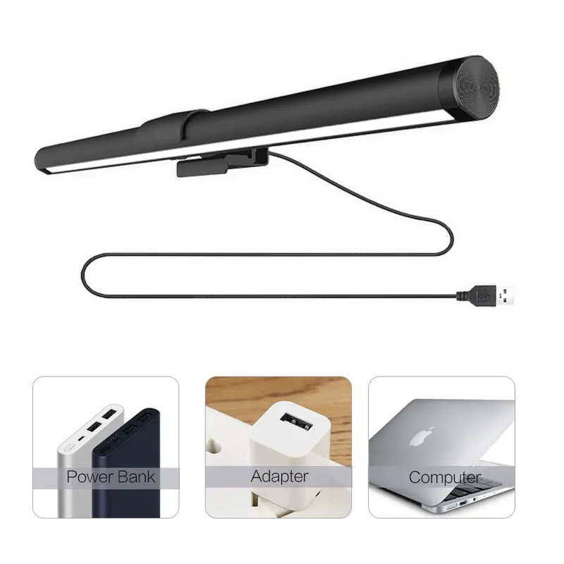 Simple desk lamp computer monitor screen lighting game design protect eyesight anti-blue light LED monitoring light strip