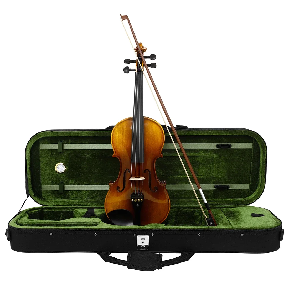 Astonvilla AV-610 4/4 Violin Spruce Panel Maple Back Ebony Fingerboard Violin With Case Bow Tuner Violin Parts & Accessories