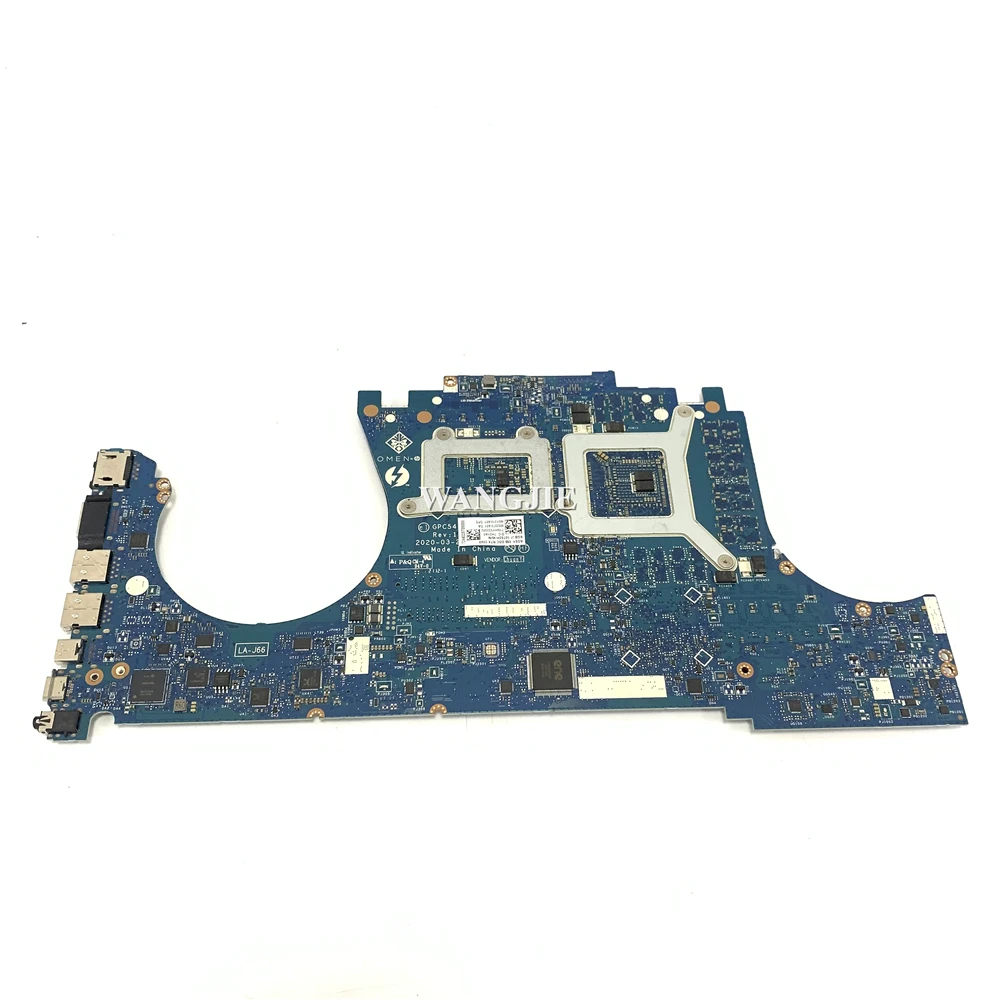 For HP OMEN 15T-DH100 15-DH Laptop Motherboard M01318-601 DSC RTX 2060 6GB I7-10750H WIN GPC72 LA-J672P 100% Working