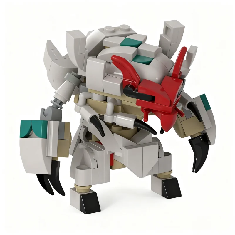 161pcs MOC Pet Anime Golisopod Model Building Blocks Christmas Gift Creative Collection Home Decoration And For Lovers Art Craft