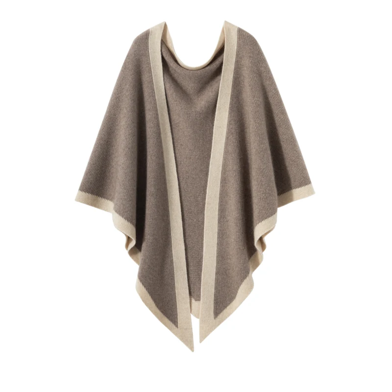 MERRILAMB High Quality Cashmere Scarf Shawl for Women Winter Outdoor Warm Cashmere Knitted Shawl Isosceles Triangle Pashmina