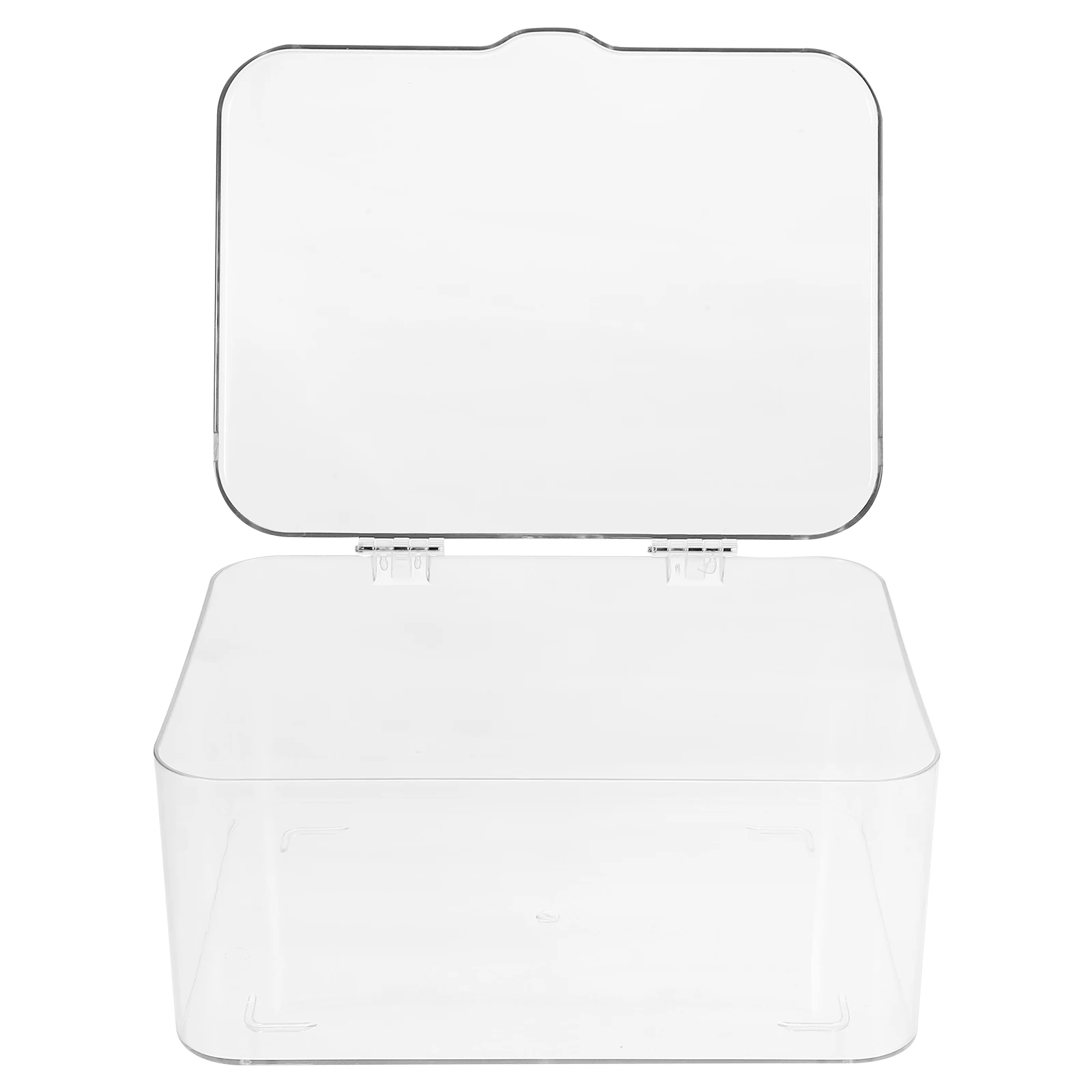 

Transparent Acrylic Storage Box Large Capacity Stackable Desk ganizer Kitchen Bedroom Living Room Tea Coffee Mug Cup Container