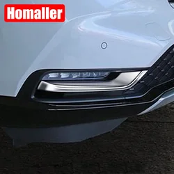 For Honda HRV HR-V VEZEL 2021 2022 2023 Front Fog Lamp Cover Trim Chrome ABS Plastic High Quality 2 PCS