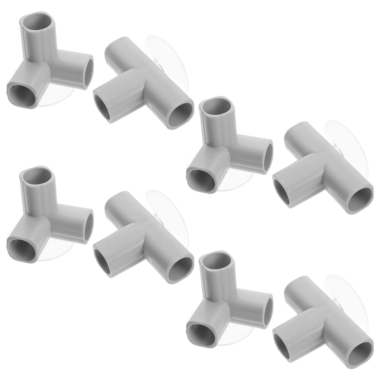 

8Pcs Plastic Playpen Connectors T-Shaped 3-Way Elbow Joints for Indoor Safety Fencing Flexible Play Area Setup Fit