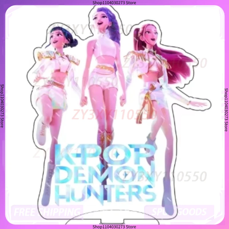 

15 см Kpop Demon Hunters лазерная карта аниме вывеска персонаж маленькая открытка набор открыток мини-коллекция книга открытка подарки на день рождения
