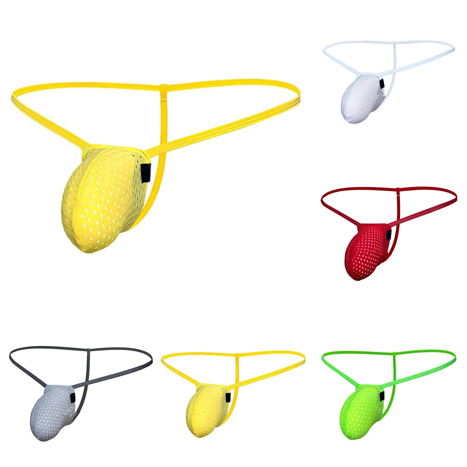 

Sexy Underwear Men Mens Thong Mens Slim Strap Mesh Non Stuffy Underwear Tshaped Sexy Low Waist Fathers Day Gift Baskets for Dad