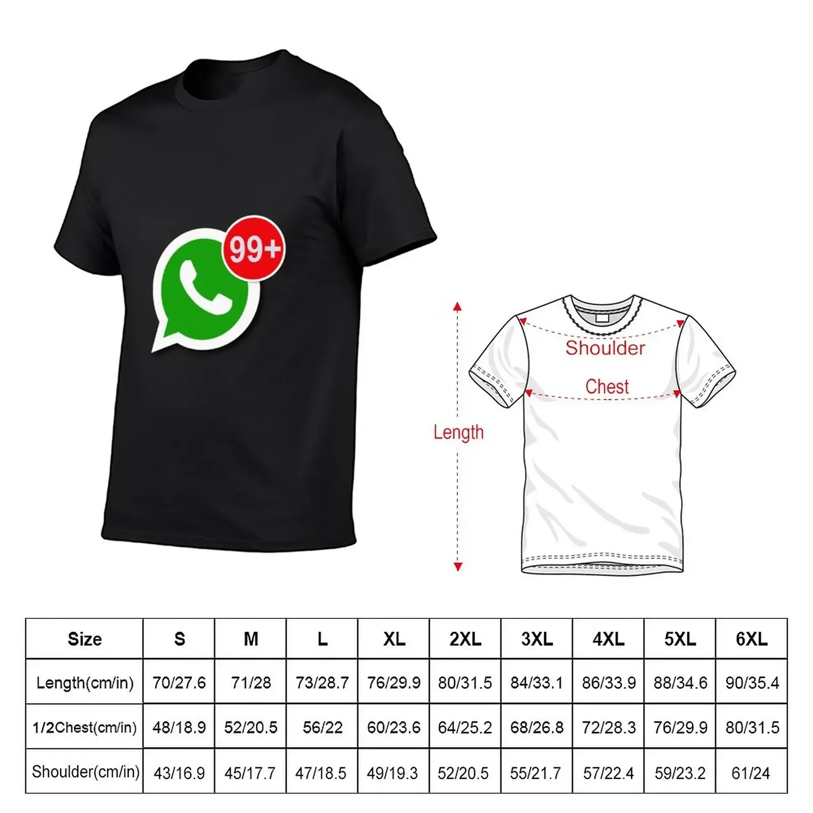 WhatsApp Messages T-Shirt Short sleeve tee summer tops new edition men workout shirt